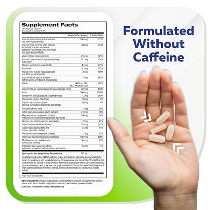 Focus Factor Adults Extra Strength, 120 Count - Brain Supplement for Memory, Concentration and Focus - Complete Multivitamin with DMAE