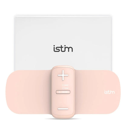iStim S1 Wireless TENS Unit for Menstrual Relief – Period Pain Relief Device for Period Cramps and Back Pain, TENS Machine with Heat, Rechargeable Drug-Free TENS Massager with Japanese Gel Pads iSTIMBuy Supplements Australia