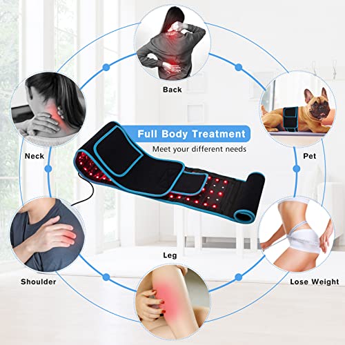Red Light Therapy Near Infrared Light Therapy Wrap Belt for Body with Timer for Waist Back Shoulder AKYSUNBuy Supplements Australia