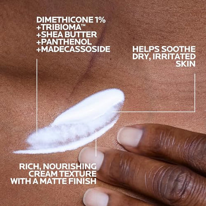 La Roche-Posay Cicaplast Balm B5, Healing Ointment and Soothing Therapeutic Multi Purpose Cream for Dry & Irritated Skin