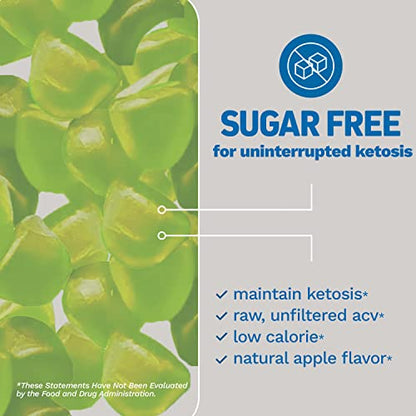 Herbtonics Keto Apple Cider Vinegar Gummies - Digestion & Detox Support - Sugar Free Keto HerbtonicsBuy Supplements Australia