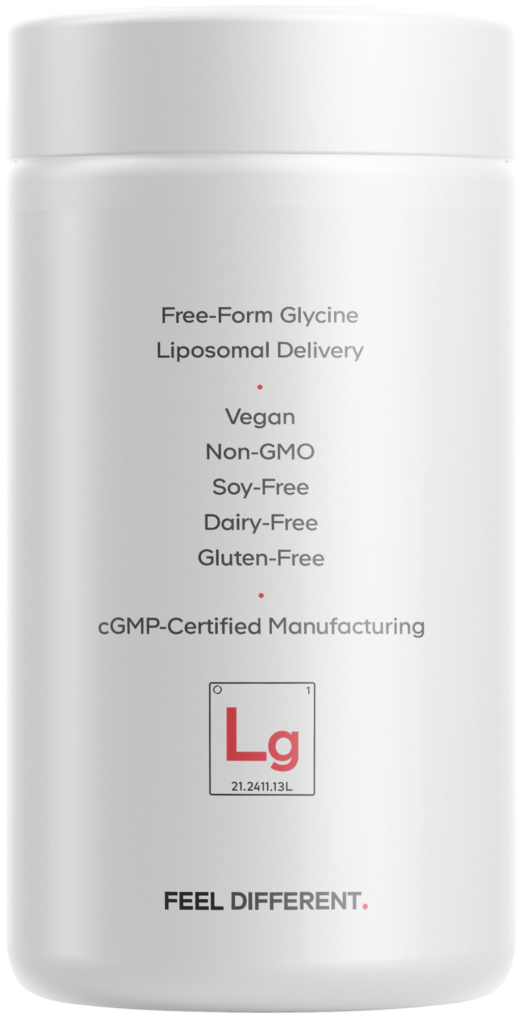 Codeage Liposomal Glycine+ Supplement - Free-Form Glycine 1,500 mg with Liposomal Delivery - 2-Month Supply - Amino Acid Capsules - Protein Support - Glycine Vitamins - 180 Capsules CodeageBuy Supplements Australia