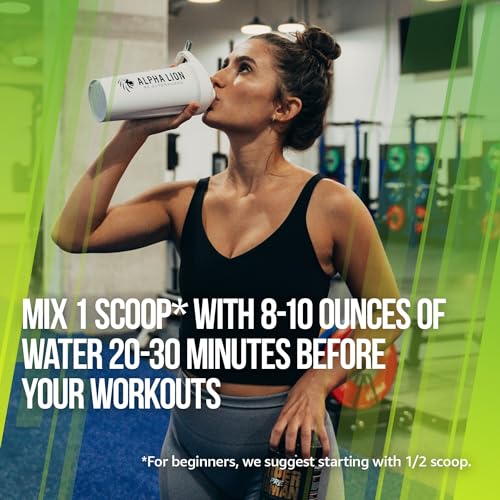 ALPHA LION Superhuman Pre Workout Powder, Beta Alanine, L-Taurine & Tri-Source Caffeine ALPHA LIONBuy Supplements Australia