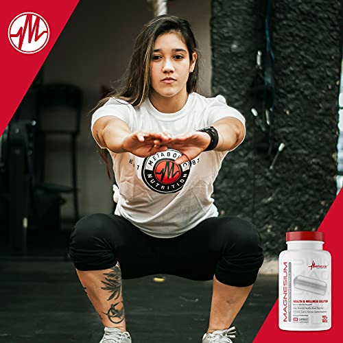 Metabolic Nutrition Magnesium, 650mg per Serving, Non-GMO, Vegan, Gluten Free Metabolic NutritionBuy Supplements Australia