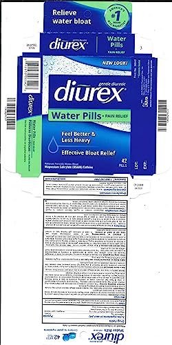 DIUREX WATER PILLS BOX OF 42 DiurexBuy Supplements Australia