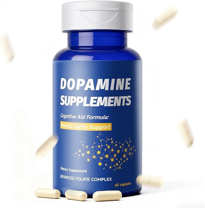 Dopamine Brain Supplement with L-Tyrosine 650mg | Cognitive Function, Focus & Mood Support | Neurotransmitter & Mental Energy Booster | 60 Capsules FW ZONEBuy Supplements Australia
