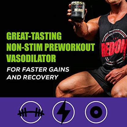 REDCON1 Big Noise Non Stim Preworkout, Sour Gummy Gear - Betaine Anhydrous & Acetyl L REDCON1Buy Supplements Australia