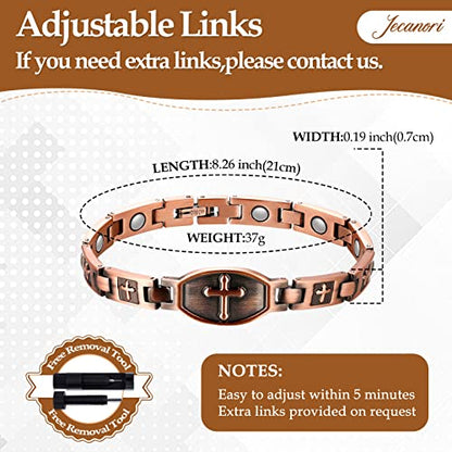 Jecanori Copper Bracelets for Women,Classic Magnetic Copper Bracelet,Valentine's Day JecanoriBuy Supplements Australia