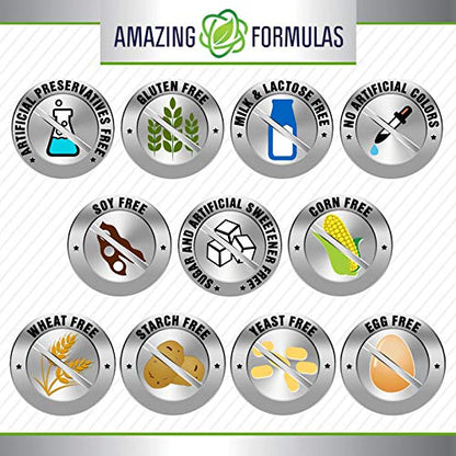 Amazing Formulas L-Carnitine Fumarate 1000Mg 120 Tablets Supplement | Amino Acid Amazing NutritionBuy Supplements Australia