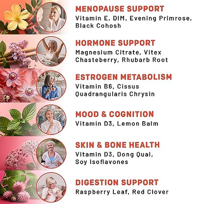 20-in-1 Menopause Supplements for Women - Dim Supplement Women - Estrogen Supplement PrimeMDBuy Supplements Australia
