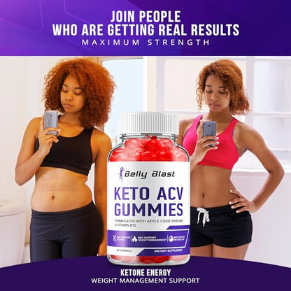 (2 Pack) Belly Blast Keto ACV Gummies - Keto Belly Blast ACV Advanced Formula Belly Blast RillvoBuy Supplements Australia