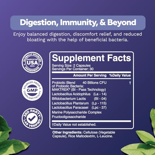 Colon Health Probiotic and Prebiotic Capsules - Gut Health Prebiotics and Probiotics Bio SenseBuy Supplements Australia