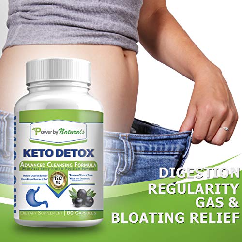 Power By Naturals Keto Colon Cleanser & Detox - Rapid Weight Loss Pills, Gut Health Power By NaturalsBuy Supplements Australia