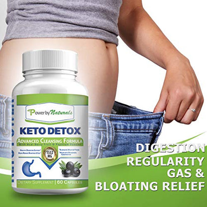 Power By Naturals Keto Colon Cleanser & Detox - Rapid Weight Loss Pills, Gut Health Power By NaturalsBuy Supplements Australia