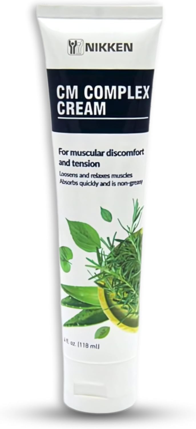 Sports Muscle Rub for Nikken CM Complex Cream 15071, Topical Muscle Relaxer Cream for Neck Tension, Legs & Knee Soreness & Muscular Body Aches, Fast, No Stain & Greaseless Massage Lotion GoodsciousBuy Supplements Australia