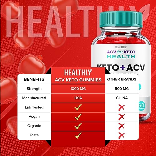 (2 Pack) Acv for Keto Health Gummies - Official Formula, Vegan - Acv for Keto Health Gummies HealthlyBuy Supplements Australia