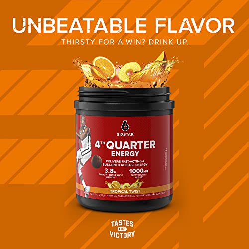 Six Star 4th Quarter Energy Preworkout for Men & Women with Caffeine, Betaine, Taurine Six StarBuy Supplements Australia