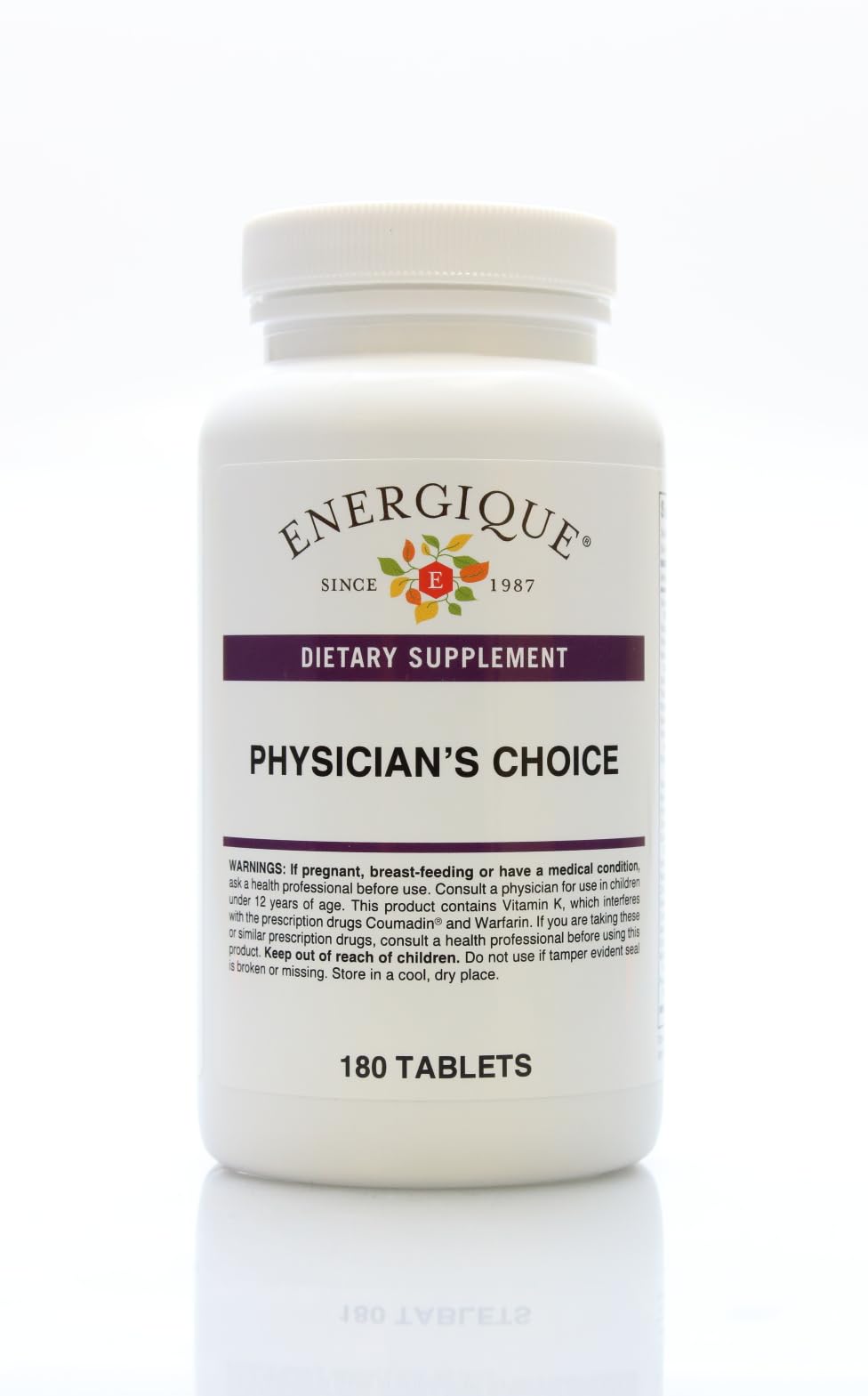 Energique Physician's Choice multivitamin Providing Optimal doses of Essential Vitamins and Minerals. EnergiqueBuy Supplements Australia