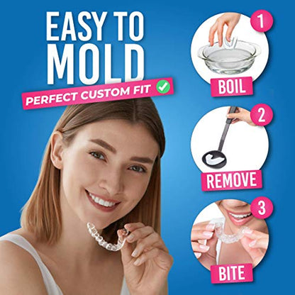 HONEYBULL Mouth Guard for Grinding Teeth [6 Pack] 1 Size for Heavy Grinding | Comfortable HoneyBullBuy Supplements Australia