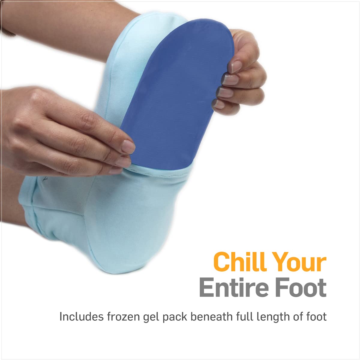 NatraCure Cold Therapy Socks - Reusable Gel Ice Frozen Slippers for Feet NatraCureBuy Supplements Australia