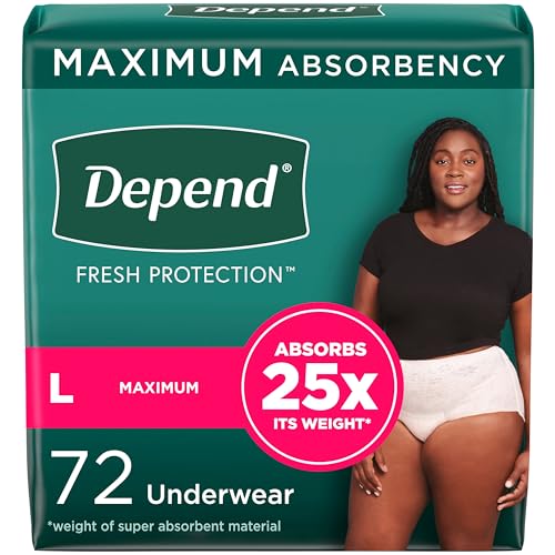 Depend Fresh Protection Adult Incontinence Underwear for Women DependBuy Supplements Australia