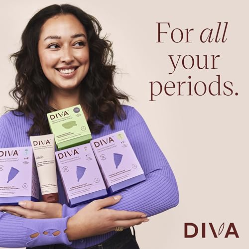 DivaCup - BPA-Free Reusable Menstrual Cup - Leak-Free Feminine Hygiene - Tampon and Pad DivaCupBuy Supplements Australia