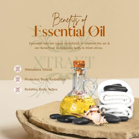 XTRAKT Pure Rose Essential Oil - Therapeutic Grade Aromatherapy Oil for Elegance and Emotional Balance XTRAKTBuy Supplements Australia