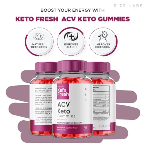 (3 Pack) Keto Fresh ACV Gummies, Keto Fresh ACV Gummies for Advanced Weight Loss rize labsBuy Supplements Australia