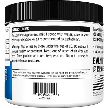 Evlution Nutrition L-Arginine + L-Citrulline - Endurance + Workout Performance EvlutionBuy Supplements Australia