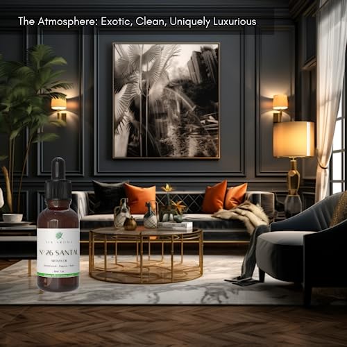 SLK Aroma, Santal Aroma Diffuser Oil, No. 26, Ultra Luxury Niche Blend of The Finest Essential Oils SLK AromaBuy Supplements Australia