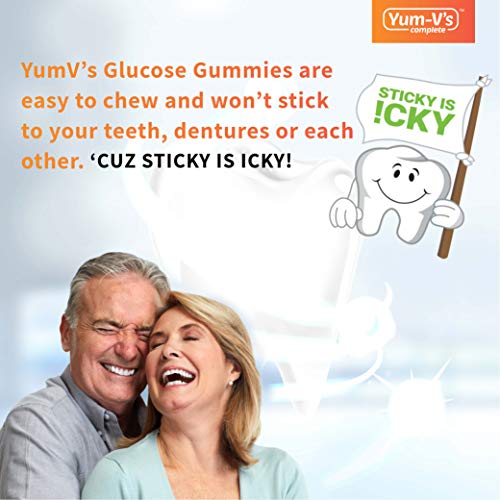 YumVs Complete Glucose Gummies, Raspberry Flavor, (60 Ct); Chewable YUM-V'SBuy Supplements Australia