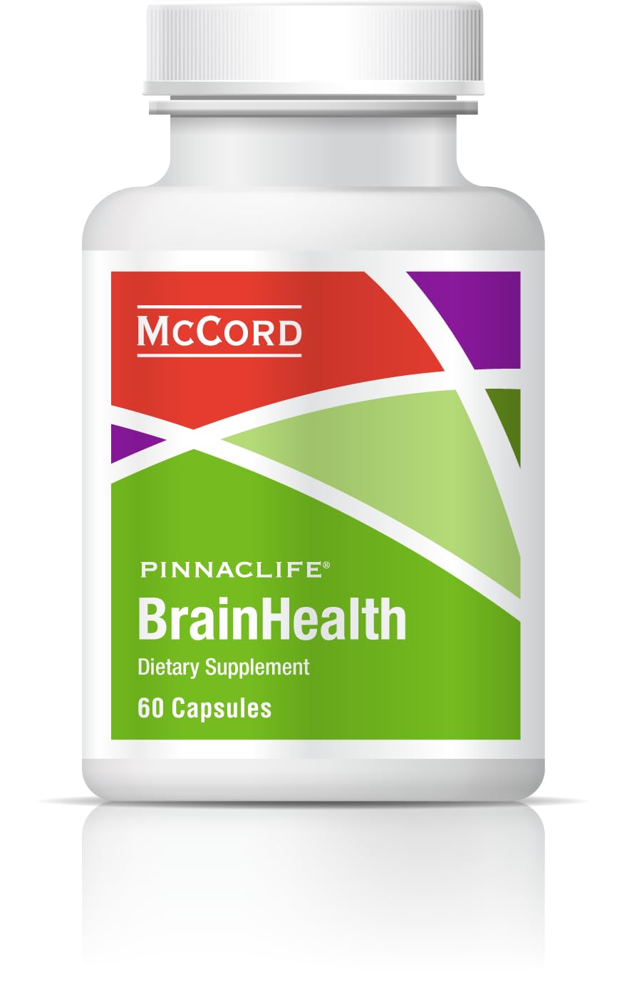 BrainHealth Brain Supplement - Amplify Memory, Increase Focus, Enhance Clarity & Gain Productivity For Men & Women, Olivamine, Vitamin D, Vitamin B6 & B12, Rhodiola Rosea, Magnesium, Taurine PinnaclifeBuy Supplements Australia