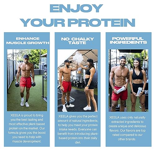 XEELA Plant Based Vegan Protein Powder - Independently Tested - 25g High Protein XEELABuy Supplements Australia