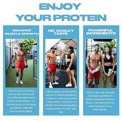 XEELA Plant Based Vegan Protein Powder - Independently Tested - 25g High Protein XEELABuy Supplements Australia