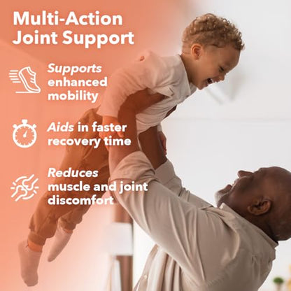 LifeSeasons Inflamma-X Joint & Tissue Support Supplement – Supports Muscle Comfort, Recovery & Flexibility – Herbal Formula with Turmeric, Bromlein, Boswellia & Protease Enzymes – 60 Capsules LifeSeasonsBuy Supplements Australia