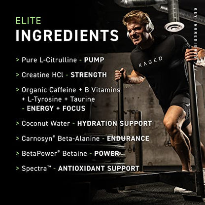 Kaged Original Pre Workout Powder | Krisp Apple | Pre-Kaged | Formulated with Creatine KagedBuy Supplements Australia