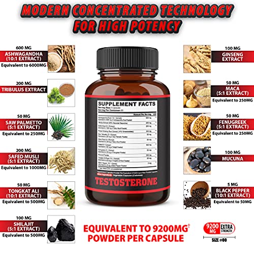 agobi Herbal Test Support for Male Supplement - Support Efficiency, Speed, Strength agobiBuy Supplements Australia