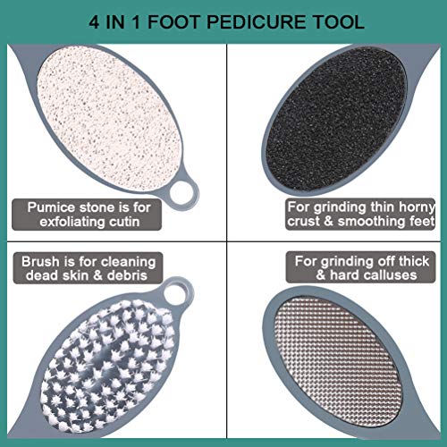 CAREHOOD Foot File Callus Remover - Multi Purpose 4 in 1 Feet Pedicure CAREHOODBuy Supplements Australia
