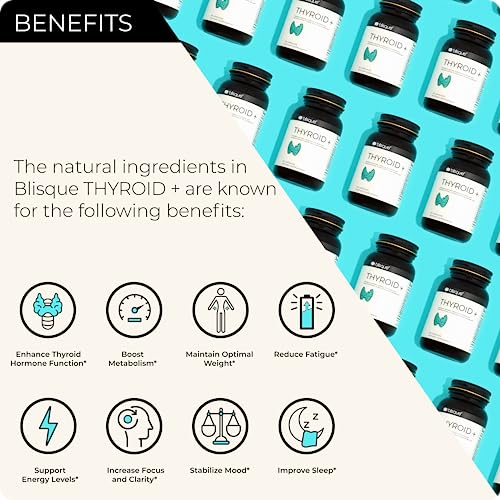 Blisque – Thyroid Support Supplement Complex for Healthy Metabolism and Increased Energy BlisqueBuy Supplements Australia