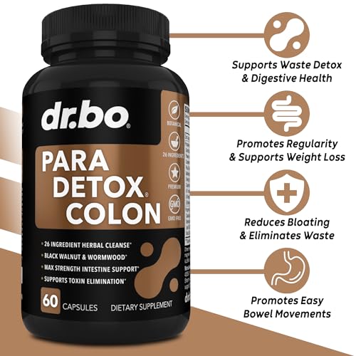 Colon Cleanse Pills Body Detox - Intestinal Guard Cleanser for Stomach - Natural Weight DR. BOBuy Supplements Australia