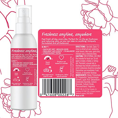 Summer's Eve Refresher Mist, Feminine Spray Reduces Odor, Blissful Escape, Body Spray for Women Summer's EveBuy Supplements Australia