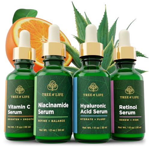 Tree of Life Advanced Regimen - 4ct x 1 Fl Oz - Niacinamide Serum (Refine) Tree of Life BeautyBuy Supplements Australia