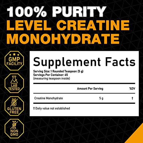 Rep N Roll Micronized Creatine Powder, 45 Serv., Creatine Monohydrate 5000 MG Rep N RollBuy Supplements Australia