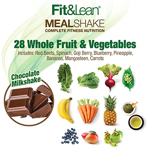 Fit & Lean Meal Shake, Fat Burning Meal Replacement, Meal Replacement with Protein Fit & LeanBuy Supplements Australia