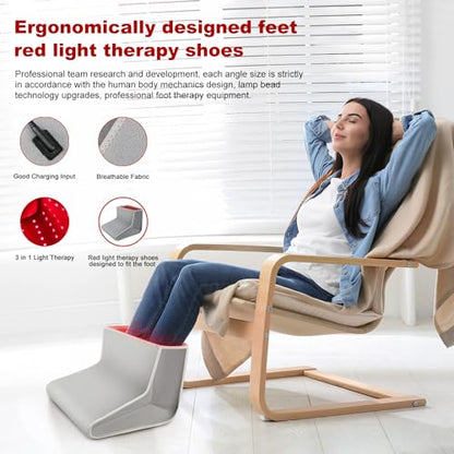 Red Light Therapy for Foot - Red Light Therapy Wrap, Near Infrared Red Light Therapy Device icerattletraBuy Supplements Australia