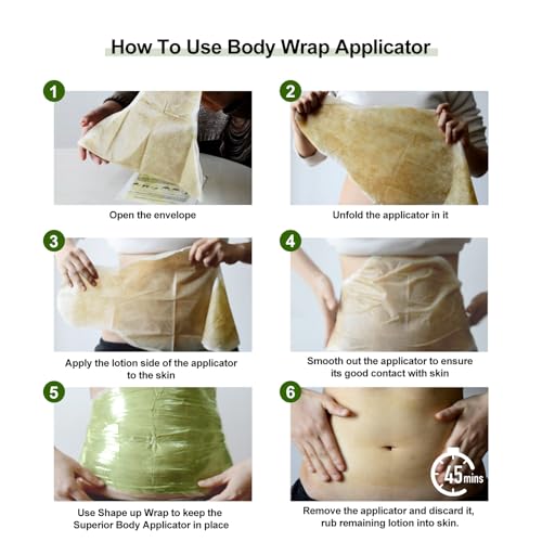Neutriherbs Body Applicator with Wrap, Effective Nature Formula to Shape, Tone, Firm Body NeutriherbsBuy Supplements Australia