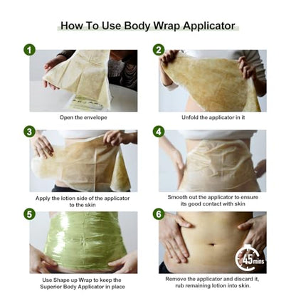 Neutriherbs Body Applicator with Wrap, Effective Nature Formula to Shape, Tone, Firm Body NeutriherbsBuy Supplements Australia