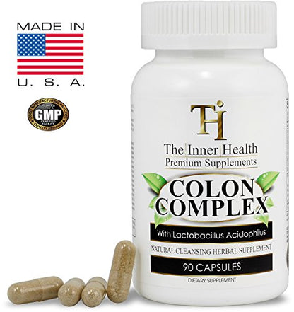 The Inner Health Colon & Gut Cleanse Detox Formula - Supporting Gut Health, Purification The Inner HealthBuy Supplements Australia